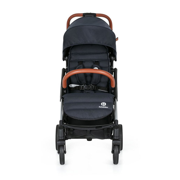 PETITE&MARS sportovní kočárek Cross Anthracite Blue