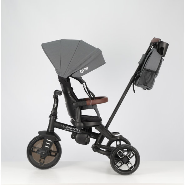 QPLAY Tříkolka Comfo Max 7v1 Grey do 25 kg