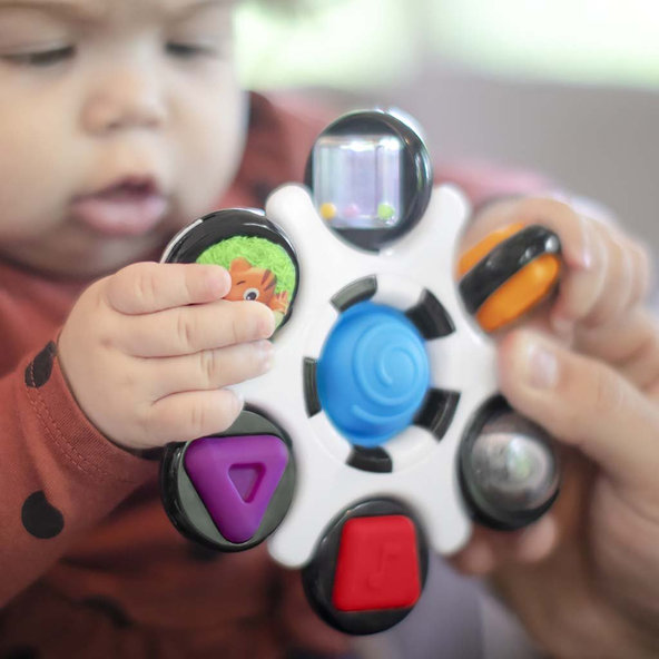 Baby Einstein Curiosity Clutch™ senzorická hračka 3 m+