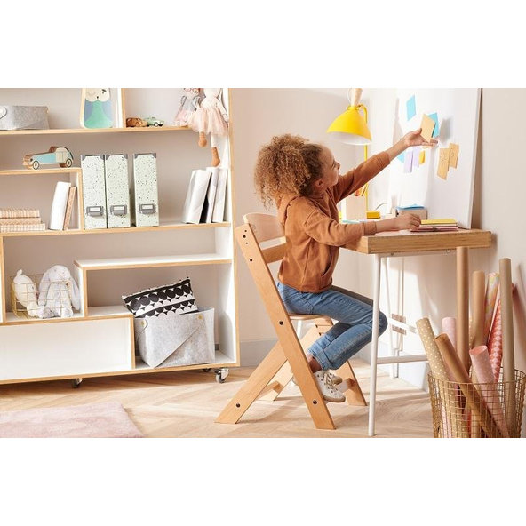 Kinderkraft jídelní židlička Enock Grey