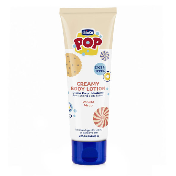 CHICCO Tělové mléko Vanilla POP pro děti a teenagery 150 ml