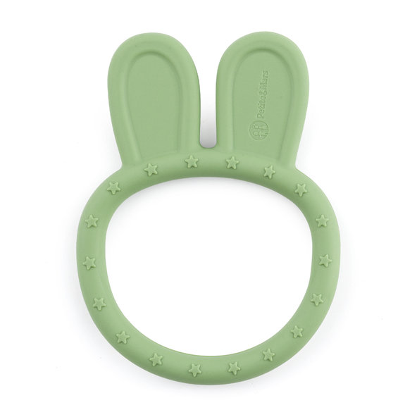 Petite&Mars silikonové kousátko Bunny Sweet Pea 0m+