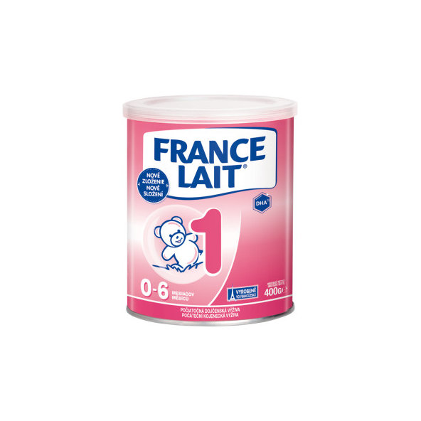 France Lait 1 se železem + DHA 0-6 m 400 g