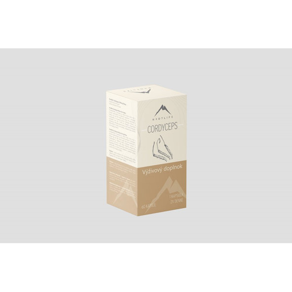Hrotlife Cordyceps 60 kapslí