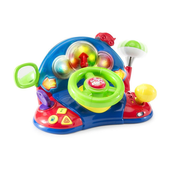 Bright Starts hudobná svetelná hračka volant Lights & Colors Driver 6m+