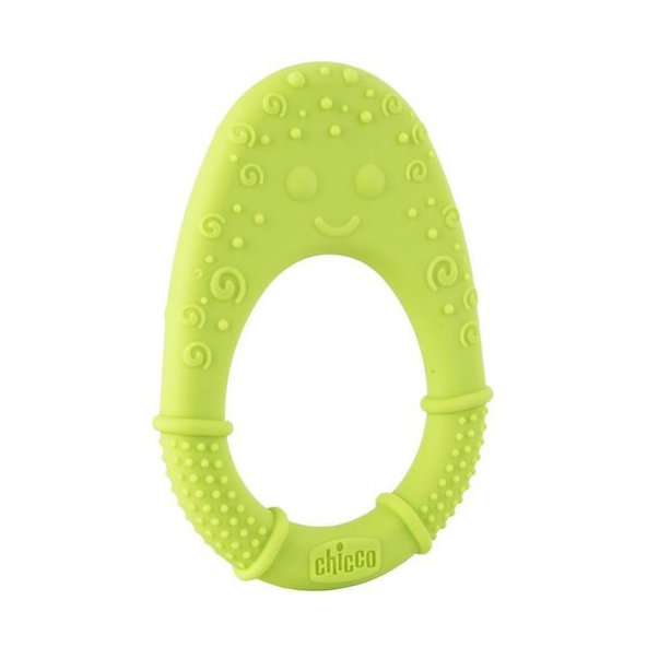 Chicco silikonové kousátko Super Soft avokádo 2 m+