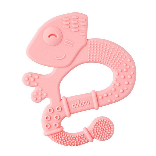 Chicco kousátko Super Soft Chameleon růžový 2 m+