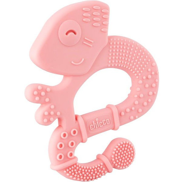 Chicco kousátko Super Soft Chameleon růžový 2 m+