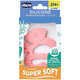Chicco kousátko Super Soft Chameleon růžový 2 m+