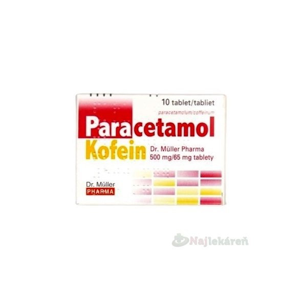Paracetamol Kofein 500 mg/65 mg 10 tablet