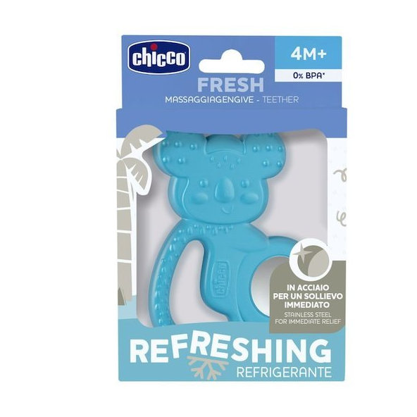 Chicco chladicí kousátko Fresh Koala modrá 4 m+