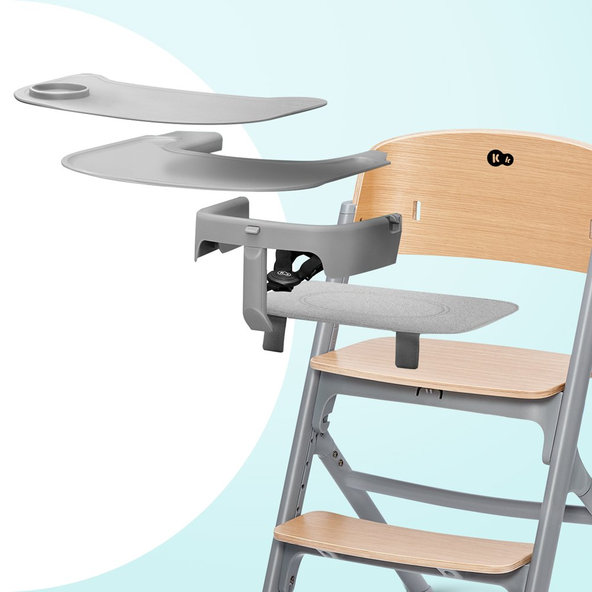 Kinderkraft jedálenská stolička Livy Oak