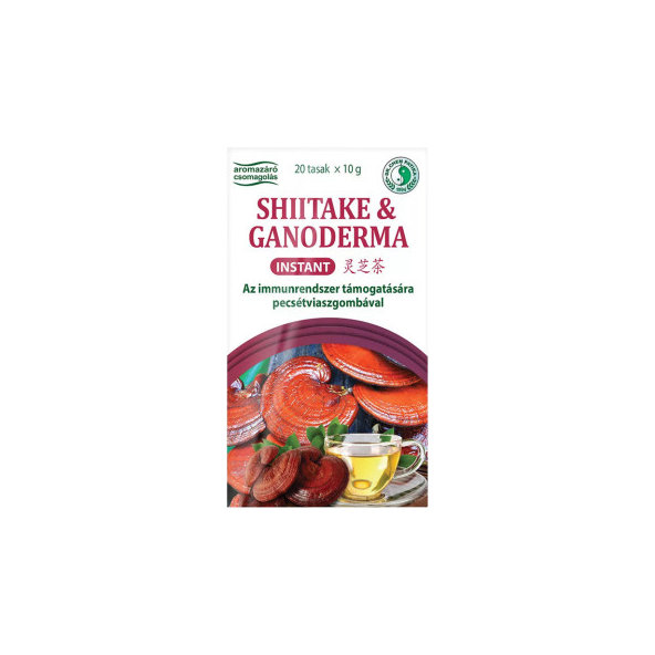 Dr. Chen Patika Shiitake & Ganoderma instantní čaj 20 sáčků