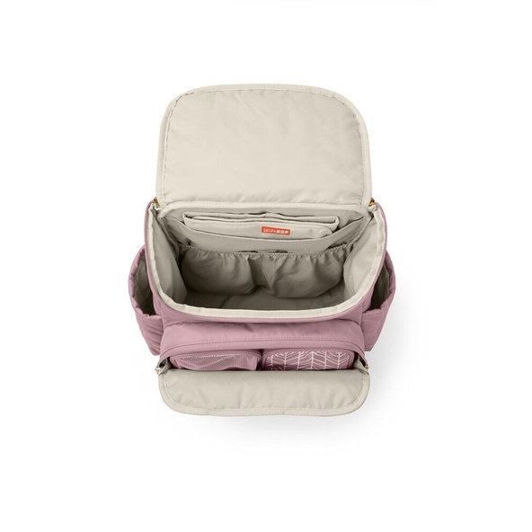 SKIP HOP Přebalovací taška/batoh Forma Mauve Mist