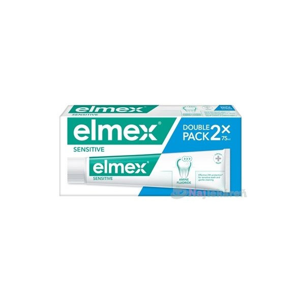 Elmex Sensitive zubní pasta Duopack 2×75 ml