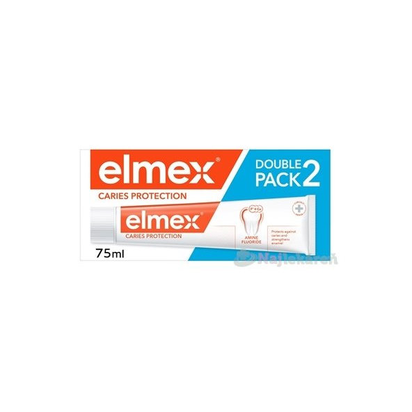 Elmex Caries Protection zubní pasta Duopack 2×75 ml