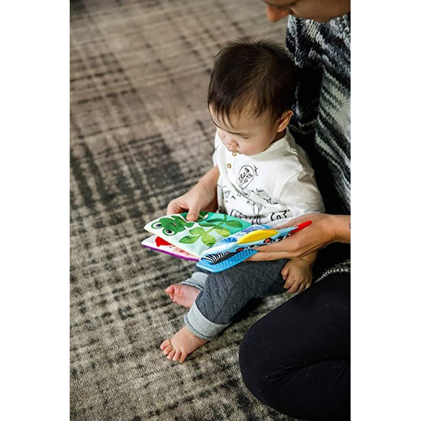 Baby Einstein Curious Explorers™ hryzátko knížka 0 m+
