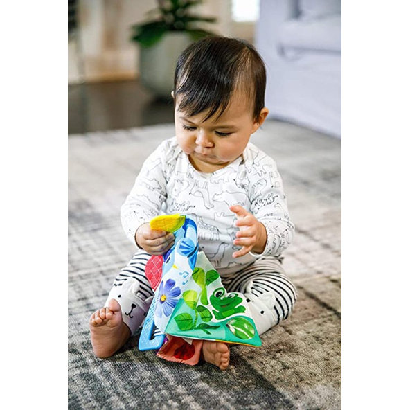 Baby Einstein Curious Explorers™ hryzátko knížka 0 m+