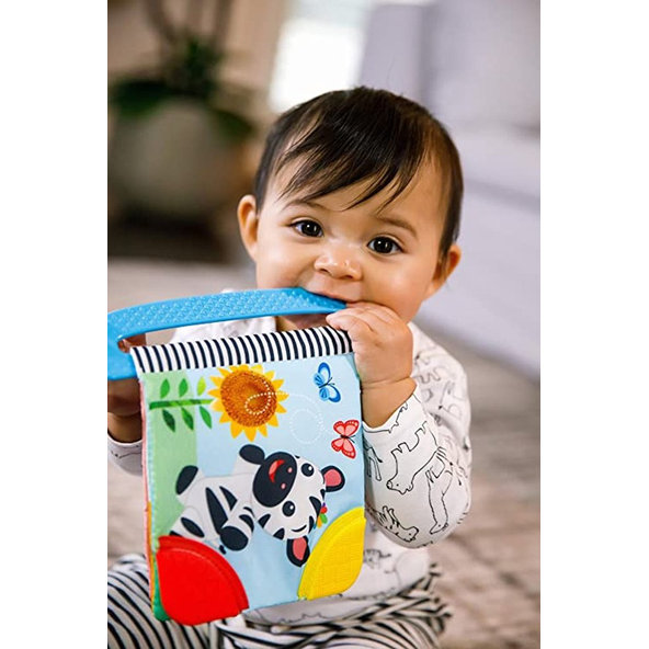 Baby Einstein Curious Explorers™ hryzátko knížka 0 m+