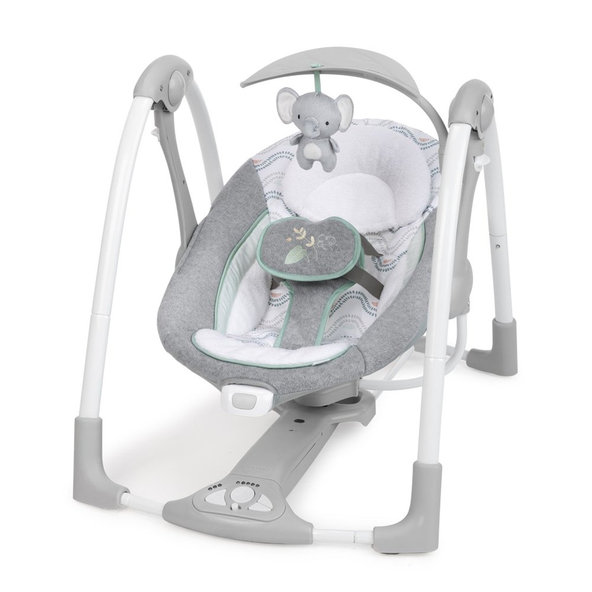 Ingenuity houpačka USB 2v1 s vibrací a melodií Raylan 0 m+ do 9 kg