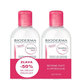 BIODERMA Sensibio H2O micelární voda 250 + 250 ml