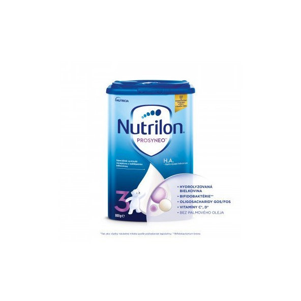 Nutrilon 3 Prosyneo H.A. Hydrolyzed Advance mléko 12 m+ 800 g