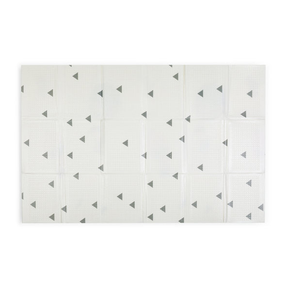 Petite&Mars hrací podložka Campy L 200 × 130 cm Mountains&Triangles
