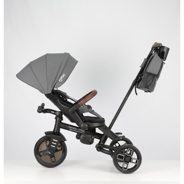 QPLAY Tříkolka Comfo Max 7v1 Grey do 25 kg