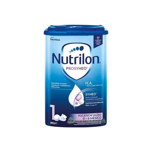Nutrilon 1 Prosyneo H.A. Hydrolyzed Advance mléko 0–6 m 800 g