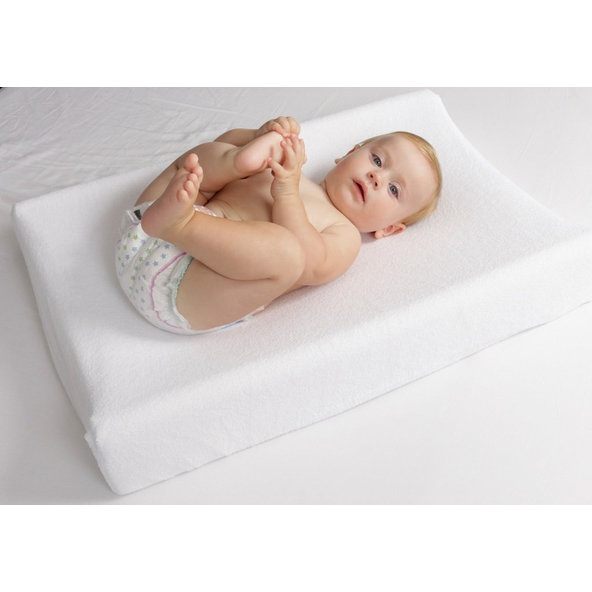 Babymatex potah na přebalovací podložku froté bílá 80x50 cm