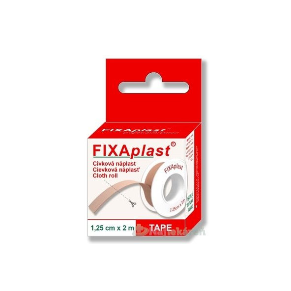 FIXAplast cívková textilní náplast 1,25 cm × 2 m 1 ks