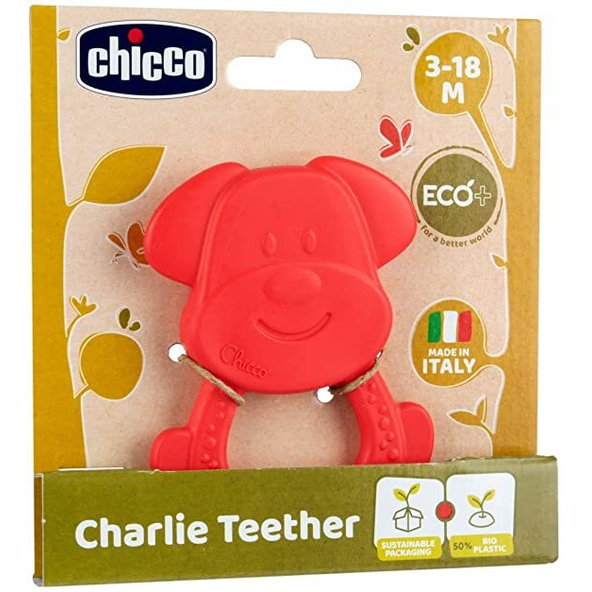 Chicco kousátko Eco+ pejsek Charlie oranžový 3 m+