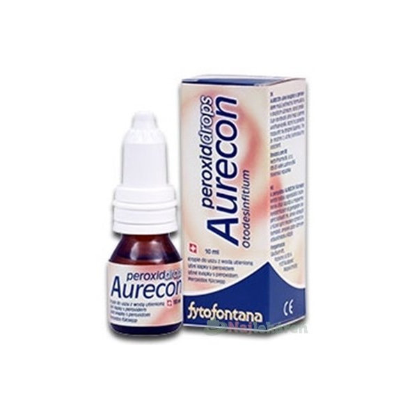 Fytofontana Aurecon peroxid ušní kapky 10 ml