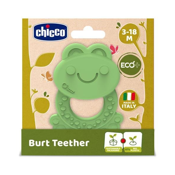 Chicco kousátko Eco+ žába Burt zelená 3 m+