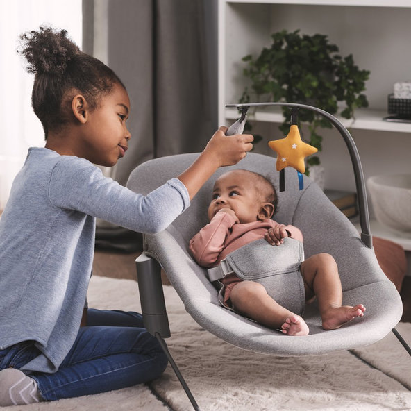 Kinderkraft hojdacie lehátko Calmee 0m+ do 9 kg