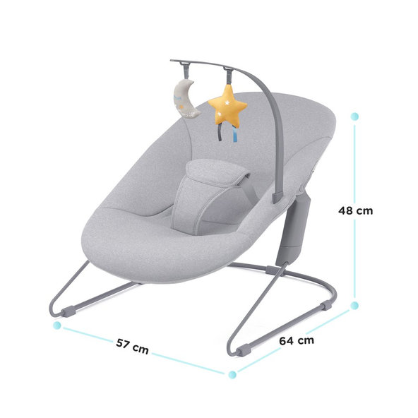 Kinderkraft hojdacie lehátko Calmee 0m+ do 9 kg