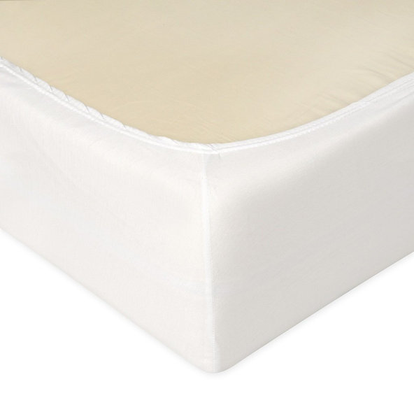 Babymatex plachta Jersey s gumou bílá 60x120 cm