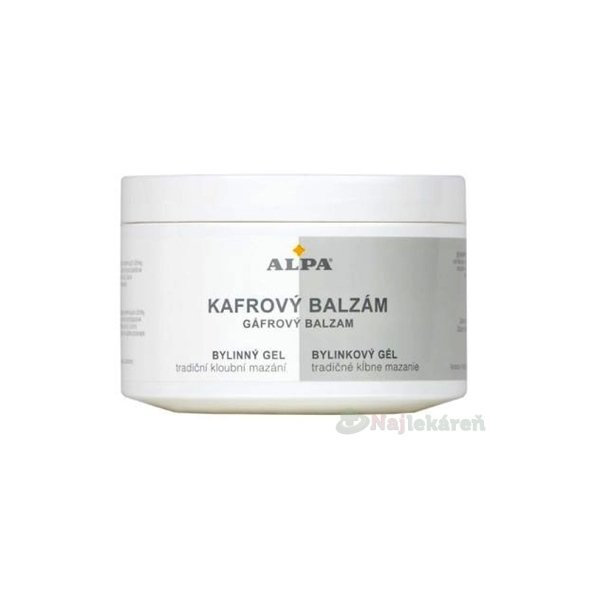 Alpa konopný balzam masážny olej 250 ml