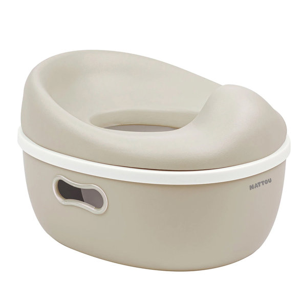 NATTOU Nočník učící 3v1 Potty Beige