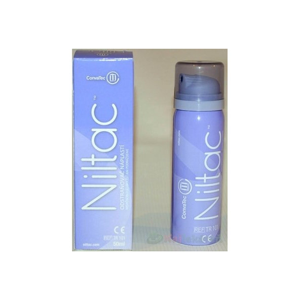 ConvaTec Niltac sprej na odstranění zbytků náplastí 50 ml
