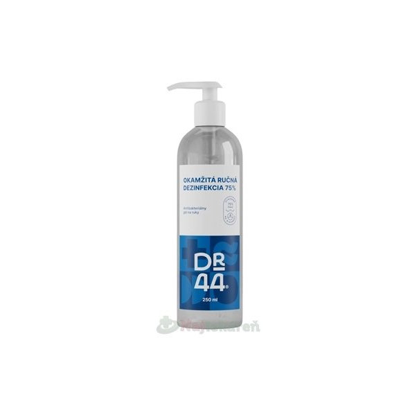 Dr.44 Okamžitá ruční dezinfekce gel 75% etanol 250 ml