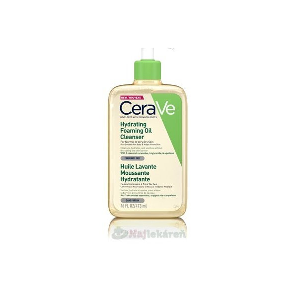 CeraVe hydratační čisticí pěnivý olej 473 ml