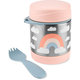 SKIP HOP Spark Style Termoska na jídlo s příborem Duha 325 ml