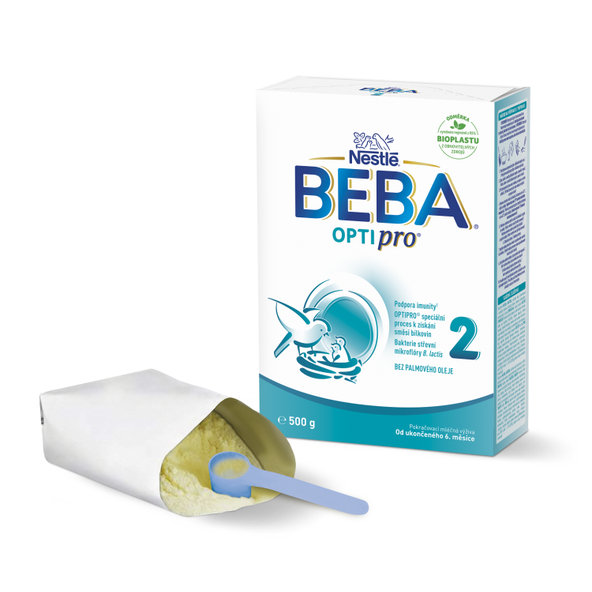 BEBA OPTIPRO 2 následná mléčná výživa 6m+ 500 g