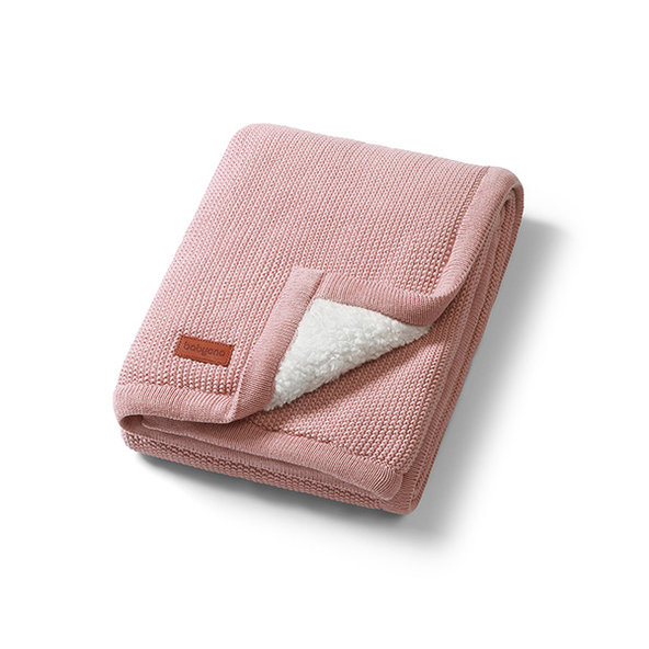 Babyono deka s fleecovou podšívkou 75×100 cm růžová