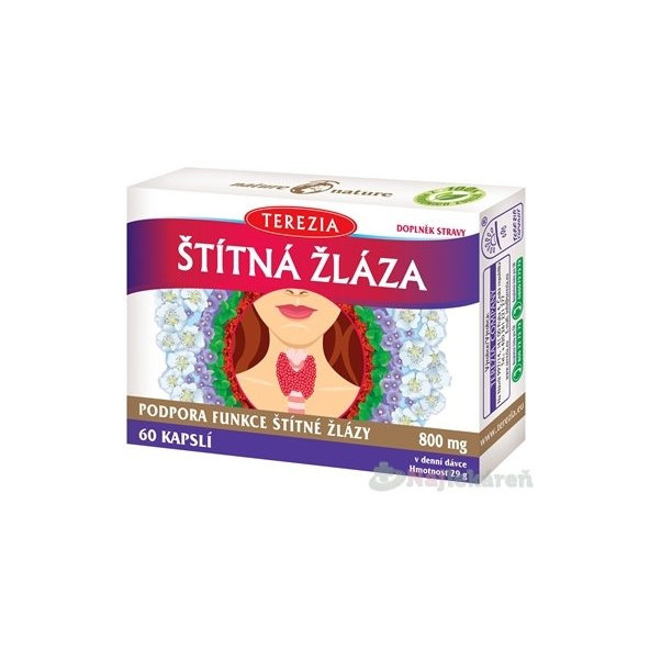 Terezia Štítná žláza 60 kapslí