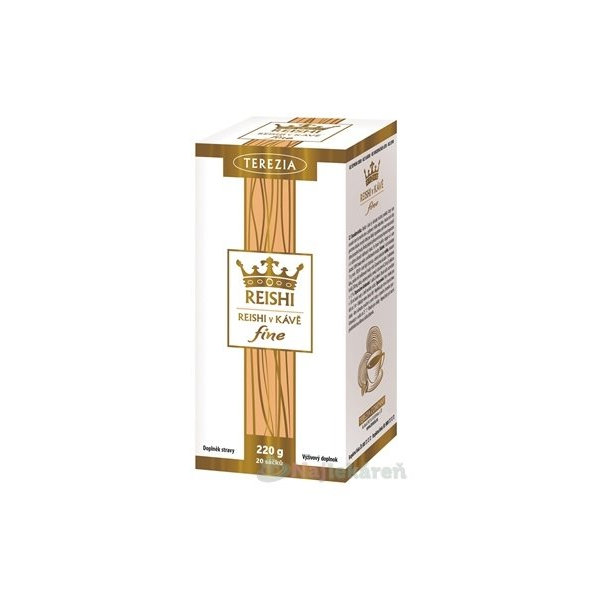 Terezia Reishi v kávě Fine sáčky 20 x 11 g