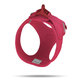Curli postroj pro psy se sponou Air-Mesh Red XS 3-5 kg