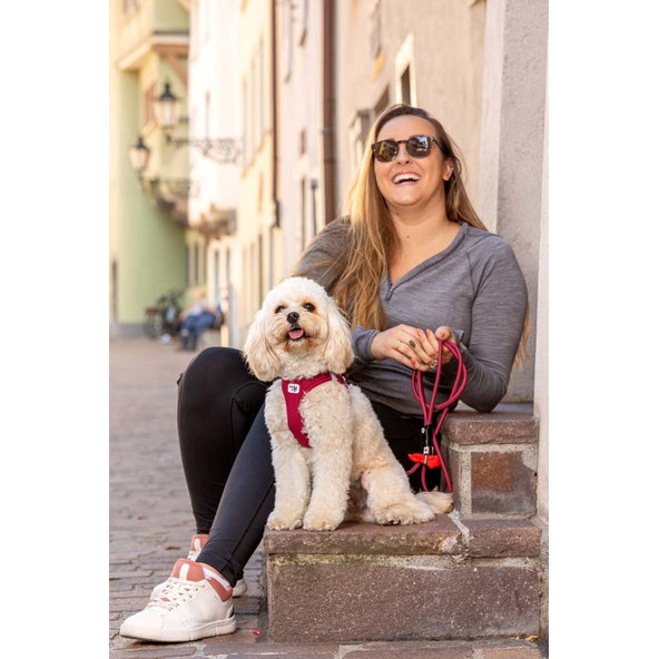 Curli postroj pro psy se sponou Air-Mesh Ruby L 8–13 kg