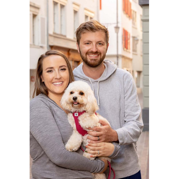 Curli postroj pro psy se sponou Air-Mesh Ruby L 8–13 kg